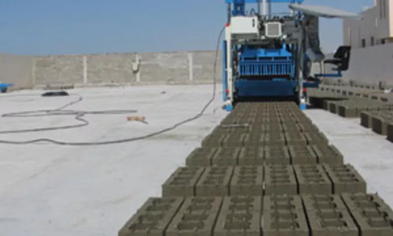Оборудование по производству бетонных блоков 3